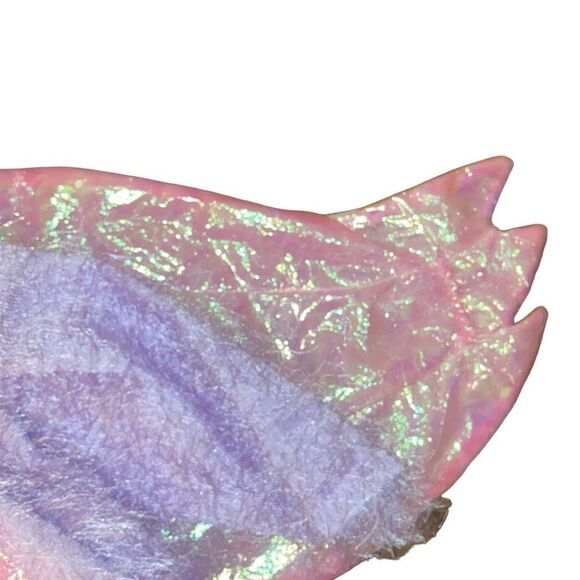 Kid’s Unique Size Large Unicorn Dragon Fuzzy Hooded Halloween Costume One Piece - Picture 6 of 7